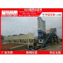 中晨HZS60攪拌站在江蘇南京公路建設中持續(xù)發(fā)力
