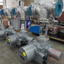 揚州揚修不銹鋼電動截止閥J941H-16P成套設備