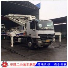 2007年中聯37米奔馳泵車 已泵送165420